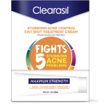 Clearasil Stubborn Acne Control 5 in 1 Spot Treatment Cream kk}-z (1oz)