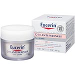 Eucerin Q10 Anti-Wrinkle Sensitive Skin Creme ӷPʽܽK (1.7oz)