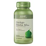 GNC Herbal Plus Ginkgo Biloba ȧ 60mg (100) (jTX)