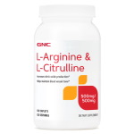 GNC L-Arginine & L-Citrulline (120)