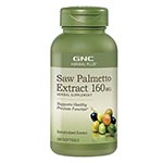 GNC Herbal Plus Saw Palmetto 160mg (100)