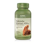 GNC Herbal Plus Yohimbe Extract 450mg |ɻ- WjO (100)