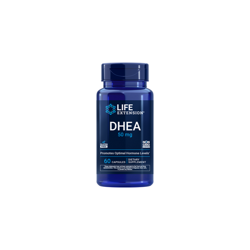 Life Extension DHEA 50 mg 荷爾蒙支持膠囊(60粒) Life Extension DHEA 50 mg 荷爾蒙支持膠囊(60粒)