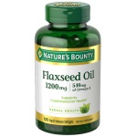 Nature's Bounty Flaxseed Oil 1200mg ȳ¤l (125)
