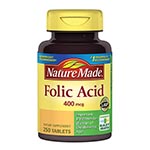Nature Made Folic Acid Ŀ 400mcg (250)