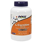 NOW Foods L-Carnitine 500mg ۦP (dB) (180)