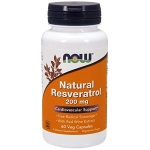NOW Foods Natural Resveratrol 200mg ĪJ+s (60)