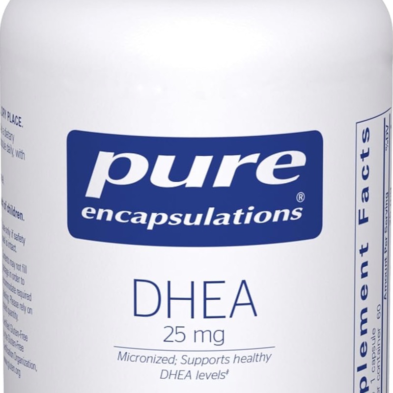 Pure Encapsulations DHEA 25 mg 微粒化荷爾蒙支持膠囊(60粒) Pure Encapsulations DHEA 25 mg 微粒化荷爾蒙支持膠囊(60粒)