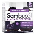 Sambucol Black Elderberry Immune Syrup WjK̨tο} (7.8oz*2~)
