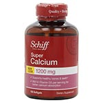 Schiff Super Calcium 1200 + Vitamin D LĶt+D (120)