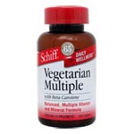 Schiff Vegetarian Multiple with Beta Carotene ̺XLR (120)
