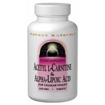 Acetyl L-Carnitine & Alpha-Lipoic Acid 500/150mg (30)