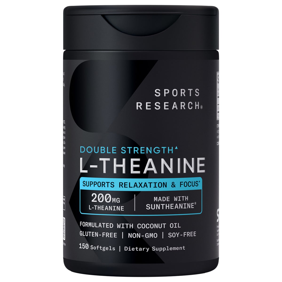 Sports Research Suntheanine 茶胺酸200mg(150粒) Sports Research Suntheanine 茶胺酸200mg(150粒)