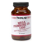Twinlab Mega Primrose Oil 1300mg WŤ먣o (60)