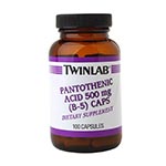 Twinlab Pantothenic Acid B5 500mg LRB-5 (100)
