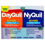 Vicks DayQuil and NyQuil Severe Cough դ+ߤWjķP_n (48+24)