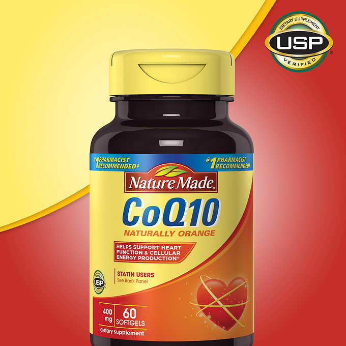 Nature Made CoQ10 400 mg., 60 Softgels 辅酶 Q10 ]90ɡ^