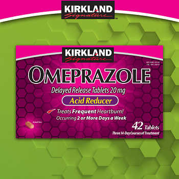Kirkland Signature Omeprazole 20 mg _i兰奥 (20mg,42^