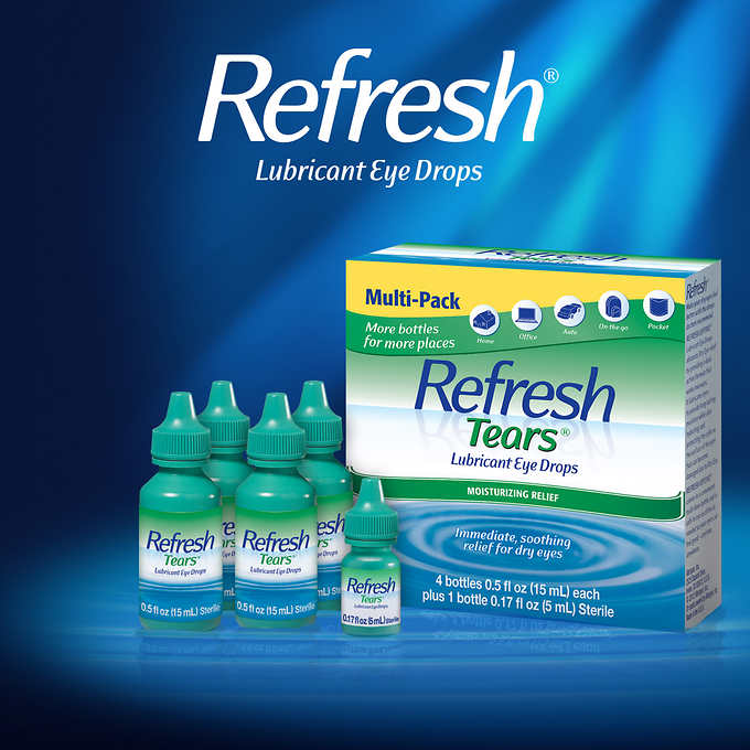 Refresh Tears Multi-Pack, 65 ml (0.5oz*4~) Hy\Ĥ