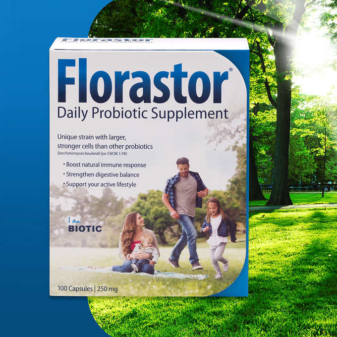 Florastor Daily Probiotic 250 mg., 120 Capsules q͵߸ɥR ](120n^