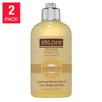 Bolden 100% Natural Shea Oil with Vitamin E պnoGo (8oz * 2~)